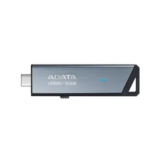 ADATA UE800 USB-Stick 512 GB USB Typ-C 3.2 Gen 2 (3.1 Gen 2) Silber ADATA UE800 USB-Stick 512 GB USB Typ-C 3.2 Gen 2 (3.1 Gen 2) Silber