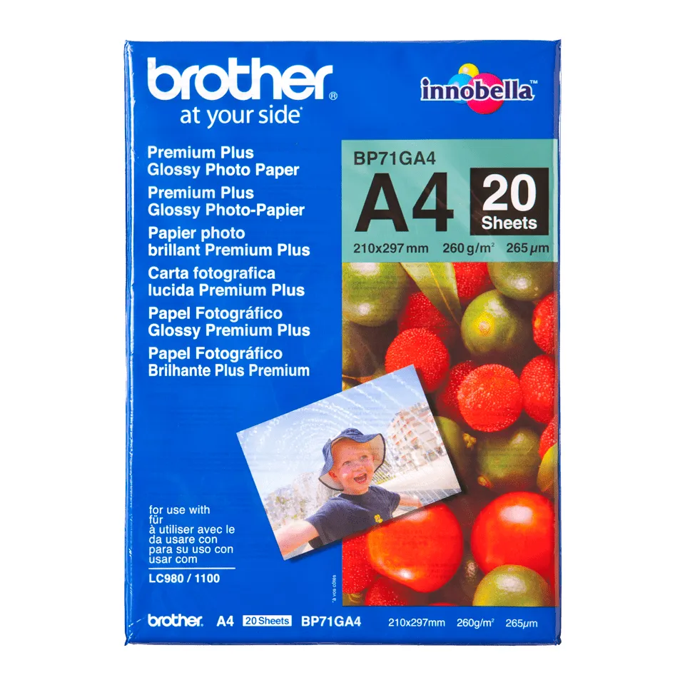 Brother BP-71GA4 A4 Blau, Rot Brother BP-71GA4 A4 Blau, Rot