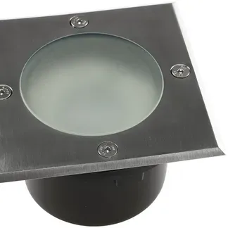 Bodenleuchte „BEL GX53 Q“, 4eckig 12x12x7cm, IP65, GX53 Fassung Bodenleuchte „BEL GX53 Q“, 4eckig 12x12x7cm, IP65, GX53 Fassung