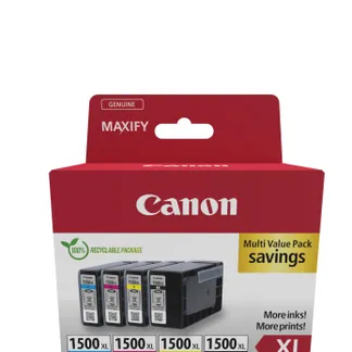 Canon PGI-1500XL BK/C/M/Y Multipack Canon PGI-1500XL BK/C/M/Y Multipack