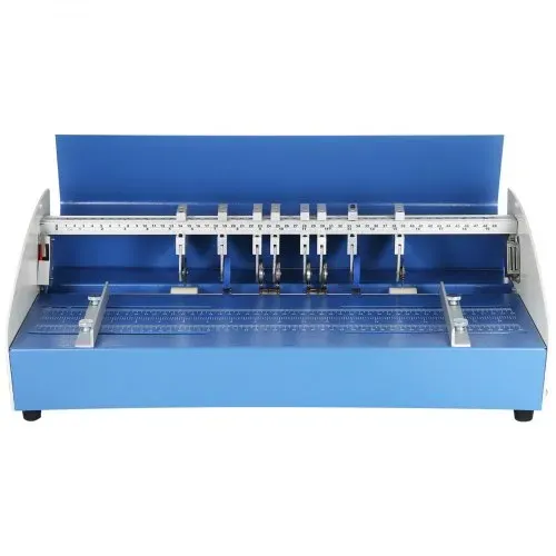 VEVOR Rillmaschine 520 mm, Elektrische Nutmaschine 540 mm x 370 mm x 230 mm, Creasing Maschine 220 V, Bürobedarf und Schreibwaren mit Rundpresstechnik, Falzmaschine für Dateien, Karten, A4-Papiere – Bild 9