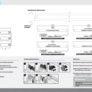 Synergy 21 LED Tube T8 SL Serie 1047mm, 18W neutralweiß Synergy 21 LED Tube T8 SL Serie 1047mm, 18W neutralweiß