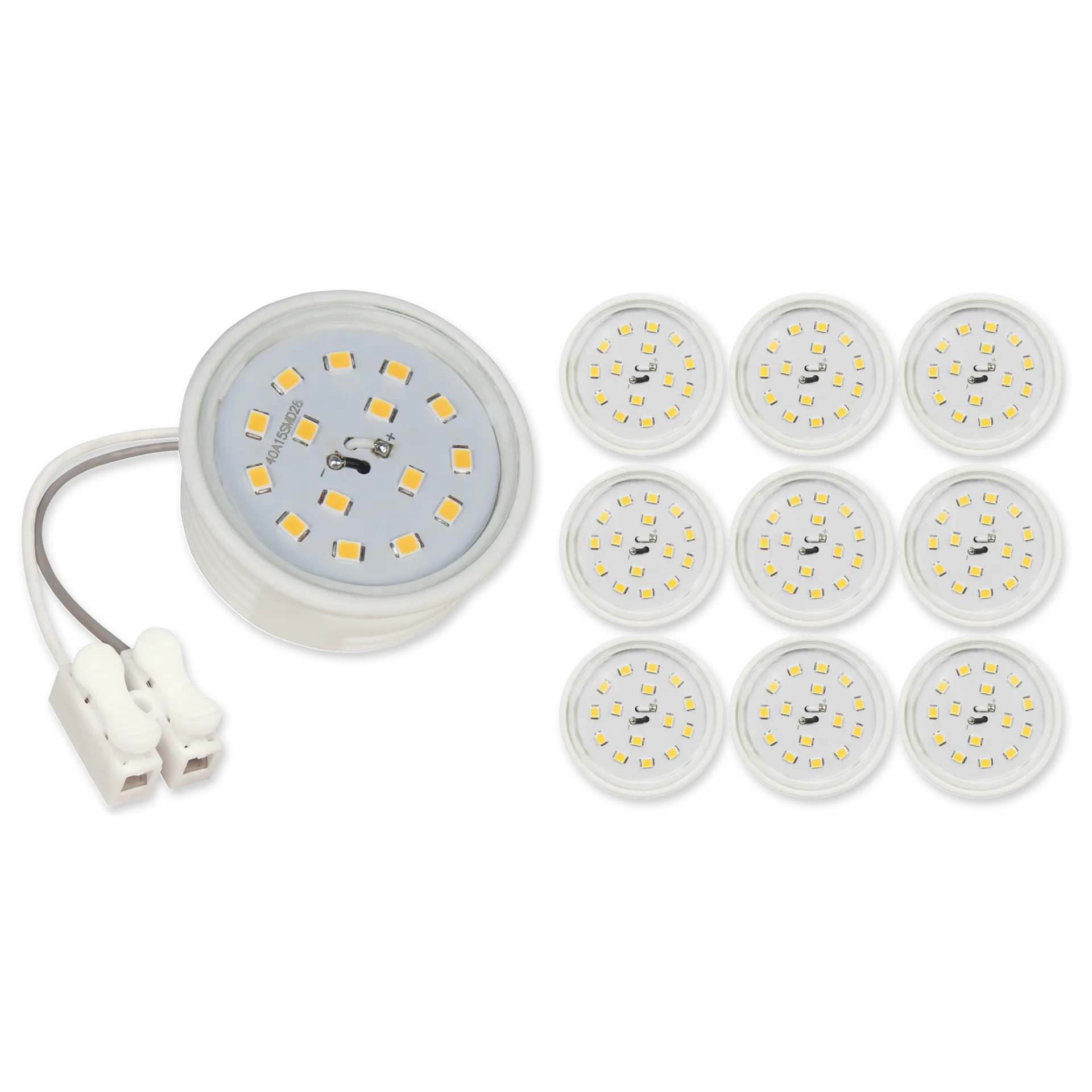LED-Modul McShine, 5W, 400lm, 230V, 50x23mm, neutralweiß, 4000K, 10er-Pack LED-Modul McShine, 5W, 400lm, 230V, 50x23mm, neutralweiß, 4000K, 10er-Pack