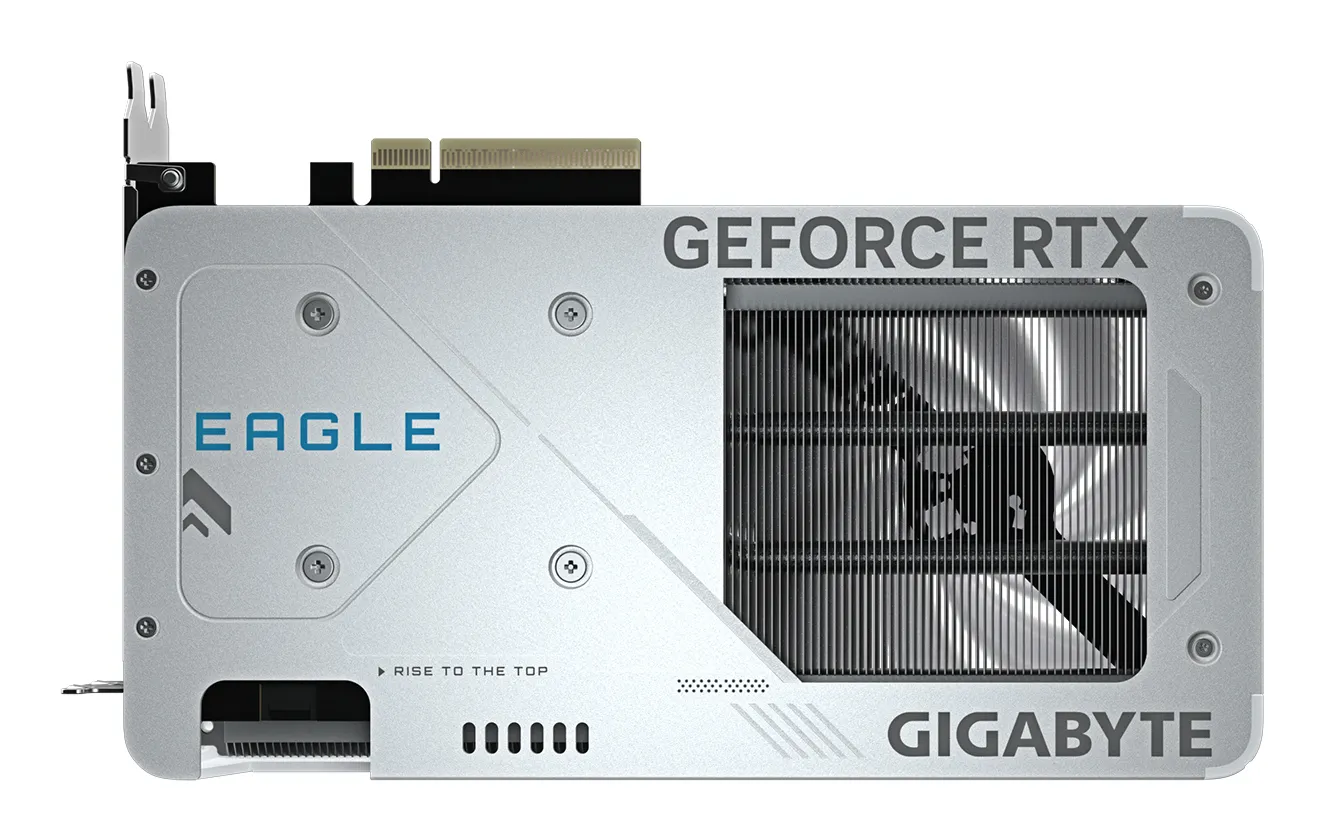 GIGABYTE GeForce RTX 5060 Ti EAGLE OC ICE 8G Grafikkarte – 8 GB GDDR7, 128 Bit, PCI-E 5.0, 2617 MHz Kernfrequenz, 3 x DisplayPort, 1 x HDMI, GV-N506TEAGLEOC ICE-8GD – Bild 6