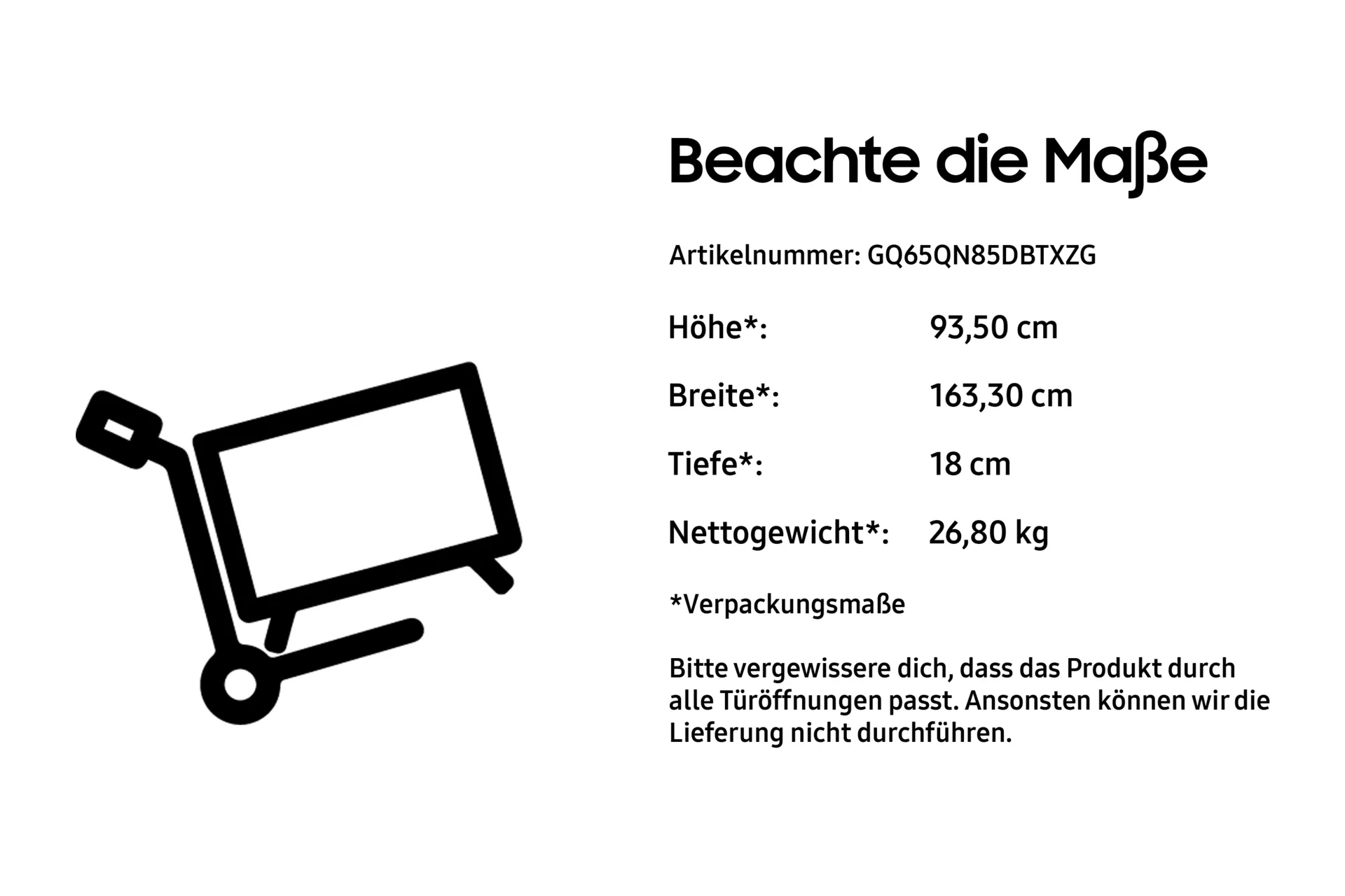 Samsung 65" Neo QLED 4K QN85D Tizen OS™ Smart TV (2024) – Bild 2