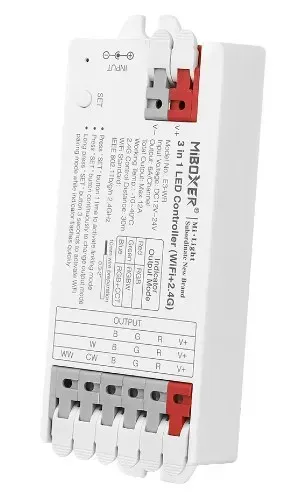 MiBoxer E3-WR LED Controller 3in1 (RGB/RGB-W/RGB+CCT) WLAN + 2,4G – Bild 2