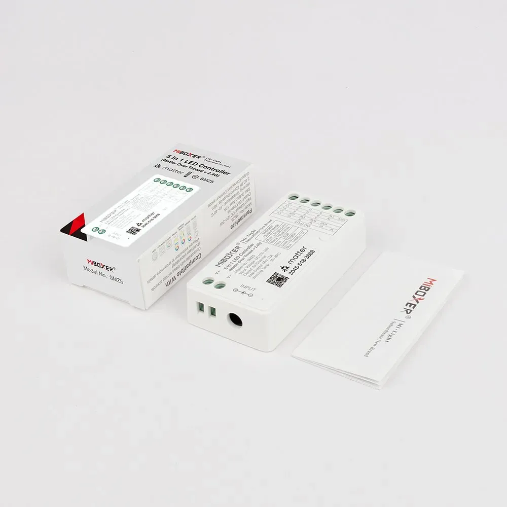 Synergy 21 LED Controller Matter-Serie 5in1 (Single Colour/CCT(dual white)/RGB/RGB-W/RGB+CCT) Matter Over Thread+2.4GHz IP20 *Milight/Miboxer* – Bild 4
