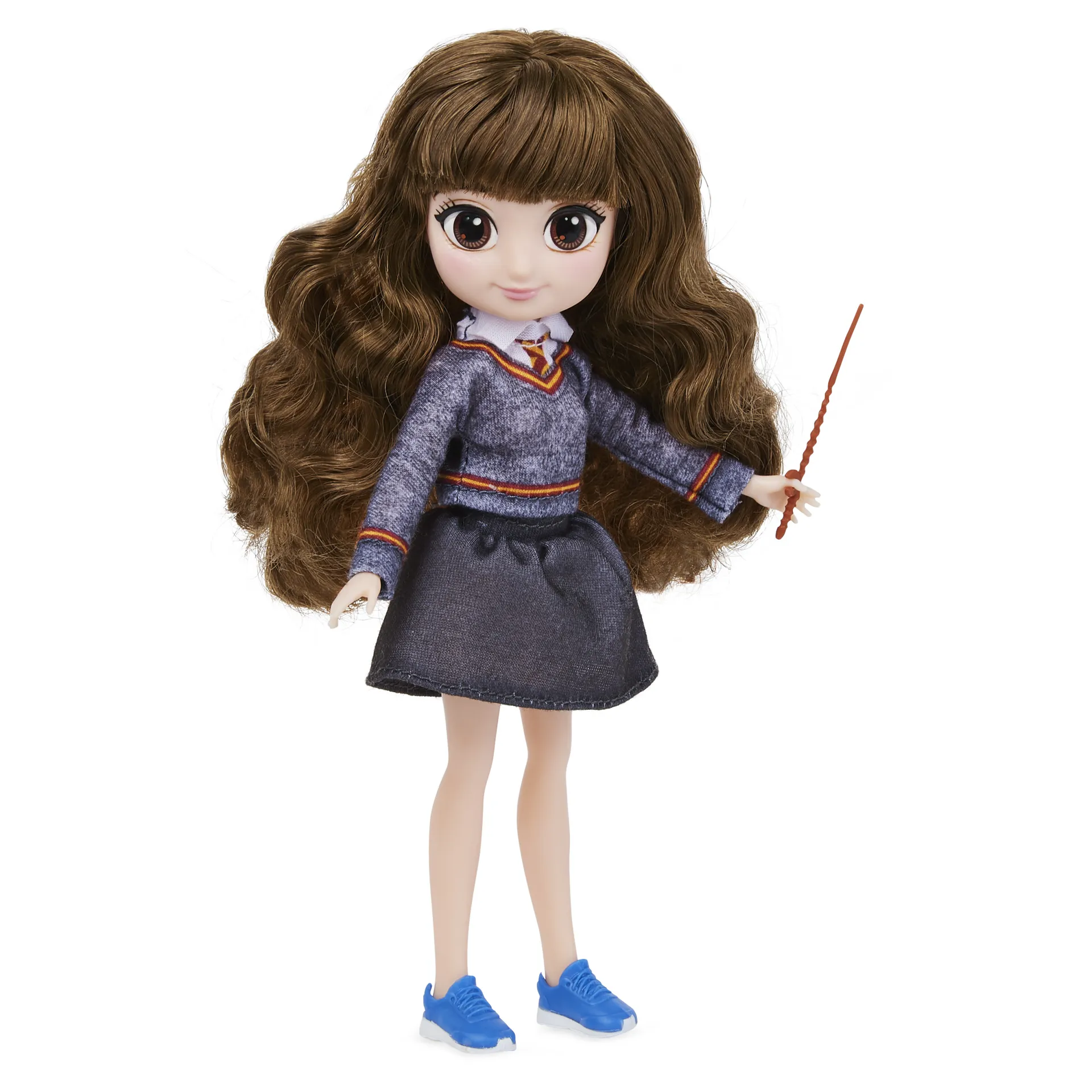 Wizarding World Harry Potter - Hermine Granger Puppe mit kämmbaren Haar, Geschenkset mit 2 Outfits und 5 Zubehörteilen – Bild 5