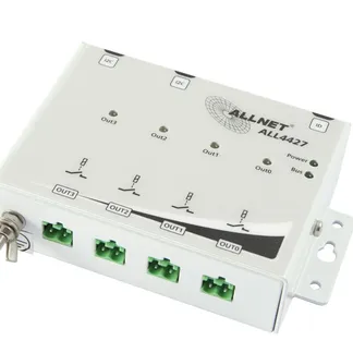 ALLNET MSR IO ALL4427 / 4 Port 250V/10A Relais im Gehäuse „AUSGANG“ ALLNET MSR IO ALL4427 / 4 Port 250V/10A Relais im Gehäuse „AUSGANG“