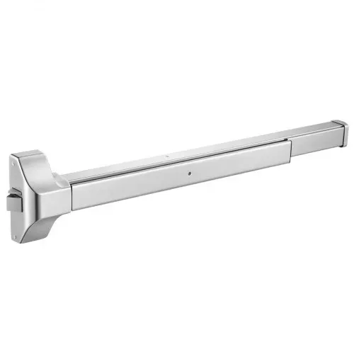 VEVOR Panikstange für Ausgangstüren, 788 mm, Notausgangsstange, Notausgangstürbeschlag mit Doppeltem Verriegelungsbolzen & Aufkleber, für 79–117 cm Breite Holz- oder Metalltüren, Silber – Bild 8