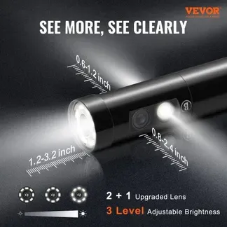 VEVOR Endoskopkamera Dreifachlinse 5″ IPS-Bildschirm 854×480 Inspektionskamera 5m Kabel Rohrkamera 5000mAh Akku für 5-6Std. Kanalkamera IP67 Endoskop 180°Drehbar Automotoren Abwasserkanäle HVAC-Kanäle VEVOR Endoskopkamera Dreifachlinse 5″ IPS-Bildschirm 854×480 Inspektionskamera 5m Kabel Rohrkamera 5000mAh Akku für 5-6Std. Kanalkamera IP67 Endoskop 180°Drehbar Automotoren Abwasserkanäle HVAC-Kanäle