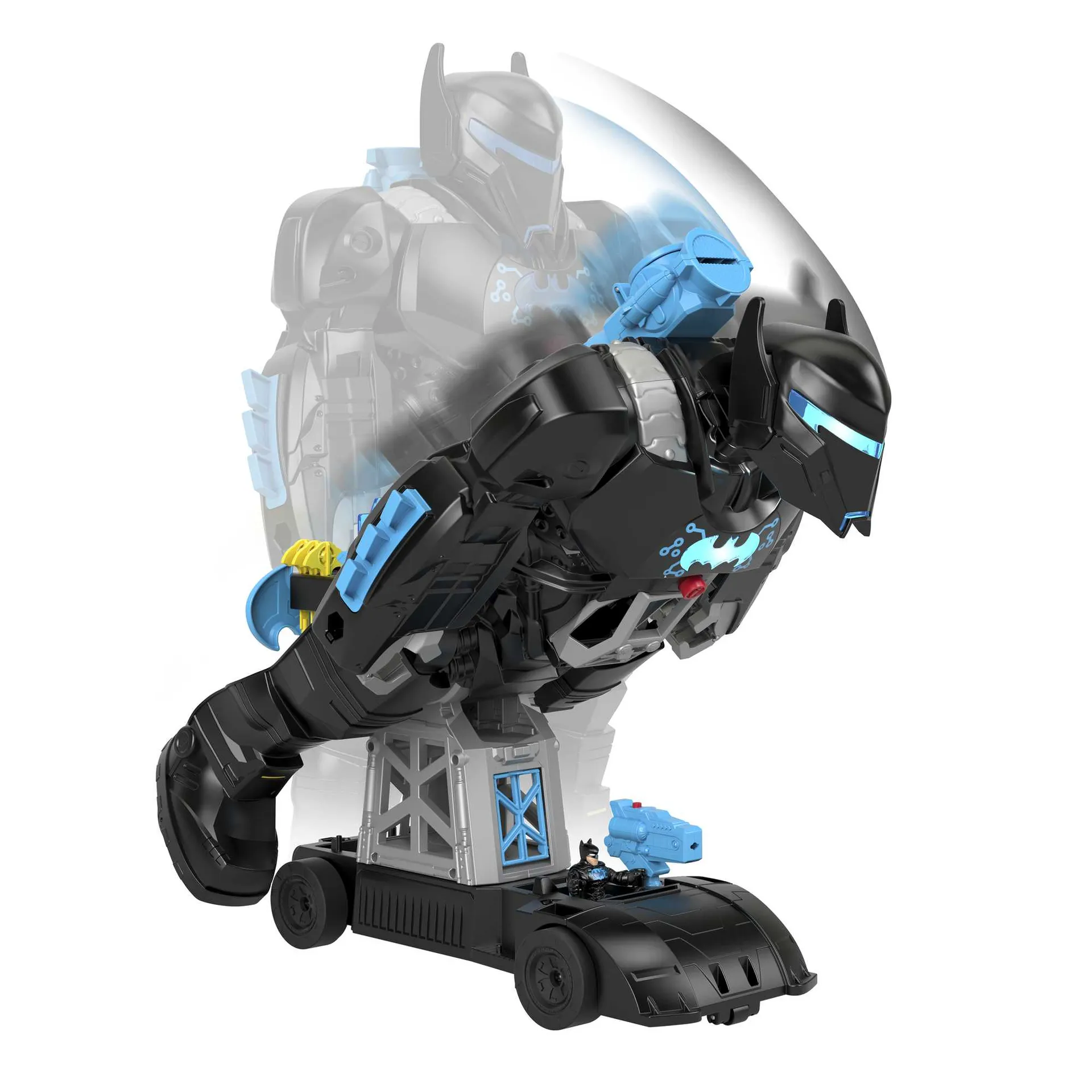 Fisher-Price Imaginext DC Super Friends Bat-Bot, Batman Spielzeug (transformierend) – Bild 2