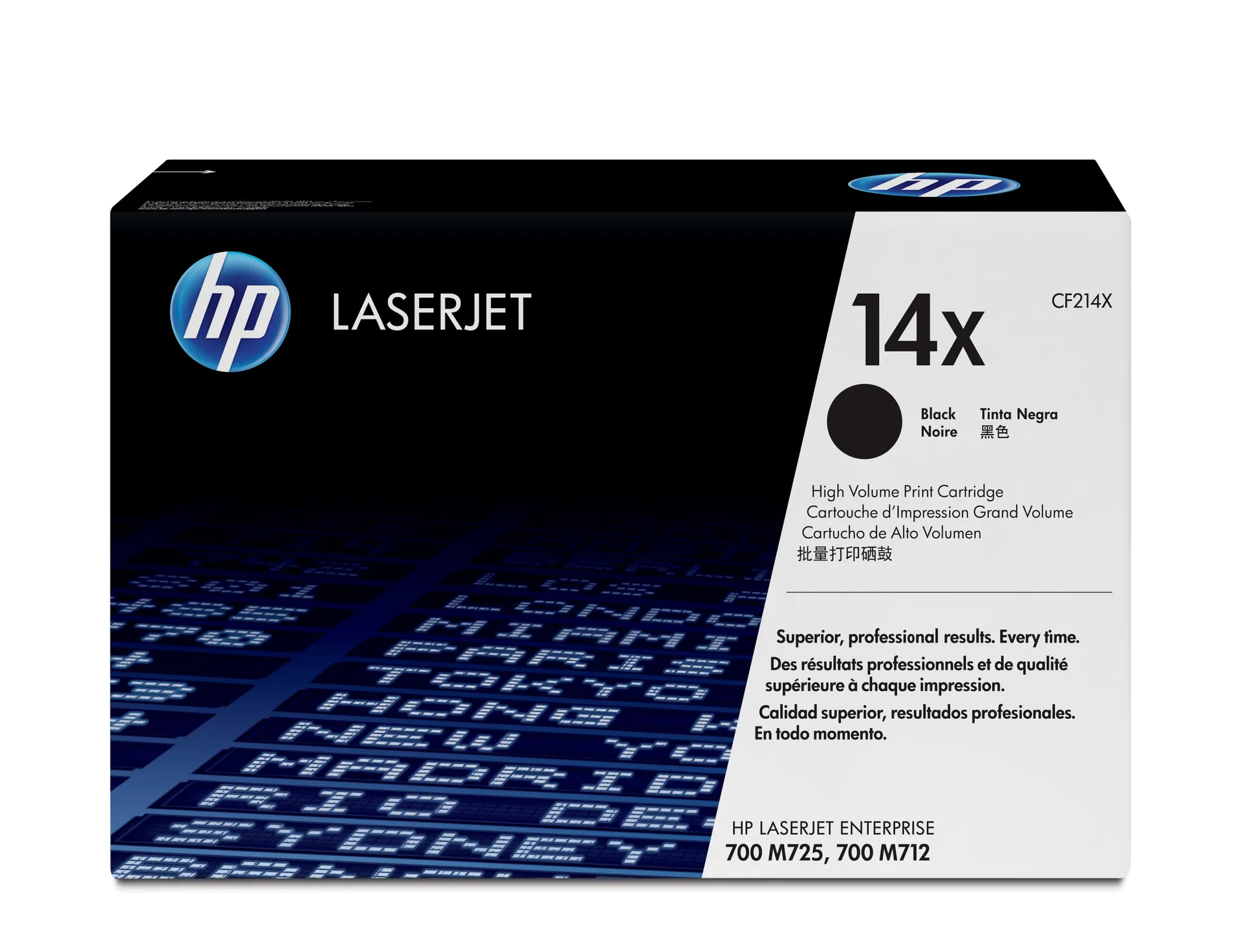 HP 14X Schwarz Original LaserJet Tonerkartusche mit hoher Reichweite HP 14X Schwarz Original LaserJet Tonerkartusche mit hoher Reichweite
