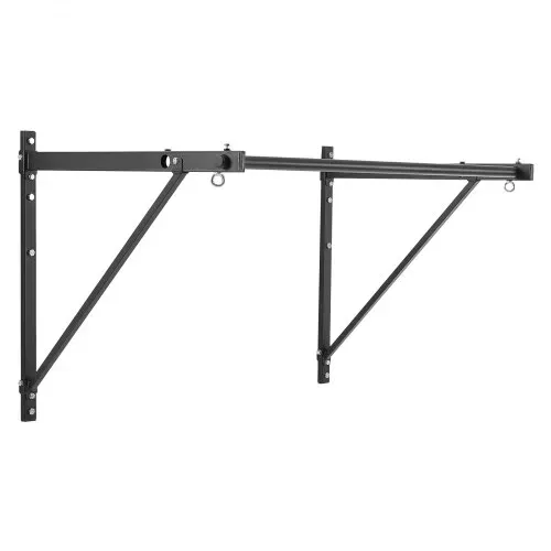 VEVOR Klimmzugstange Pull up Bar zur Wandmontage, einstellbare Tiefe 559 / 762 mm von der Wand, Oberkörper-Trainingsstangen aus Stahl, Klimmzug-Trainingsstation (200 kg belastbar), für Fitnessstudio – Bild 8