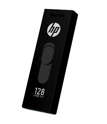 HP x911w USB-Stick 128 GB USB Typ-A 3.2 Gen 1 (3.1 Gen 1) Schwarz – Bild 5