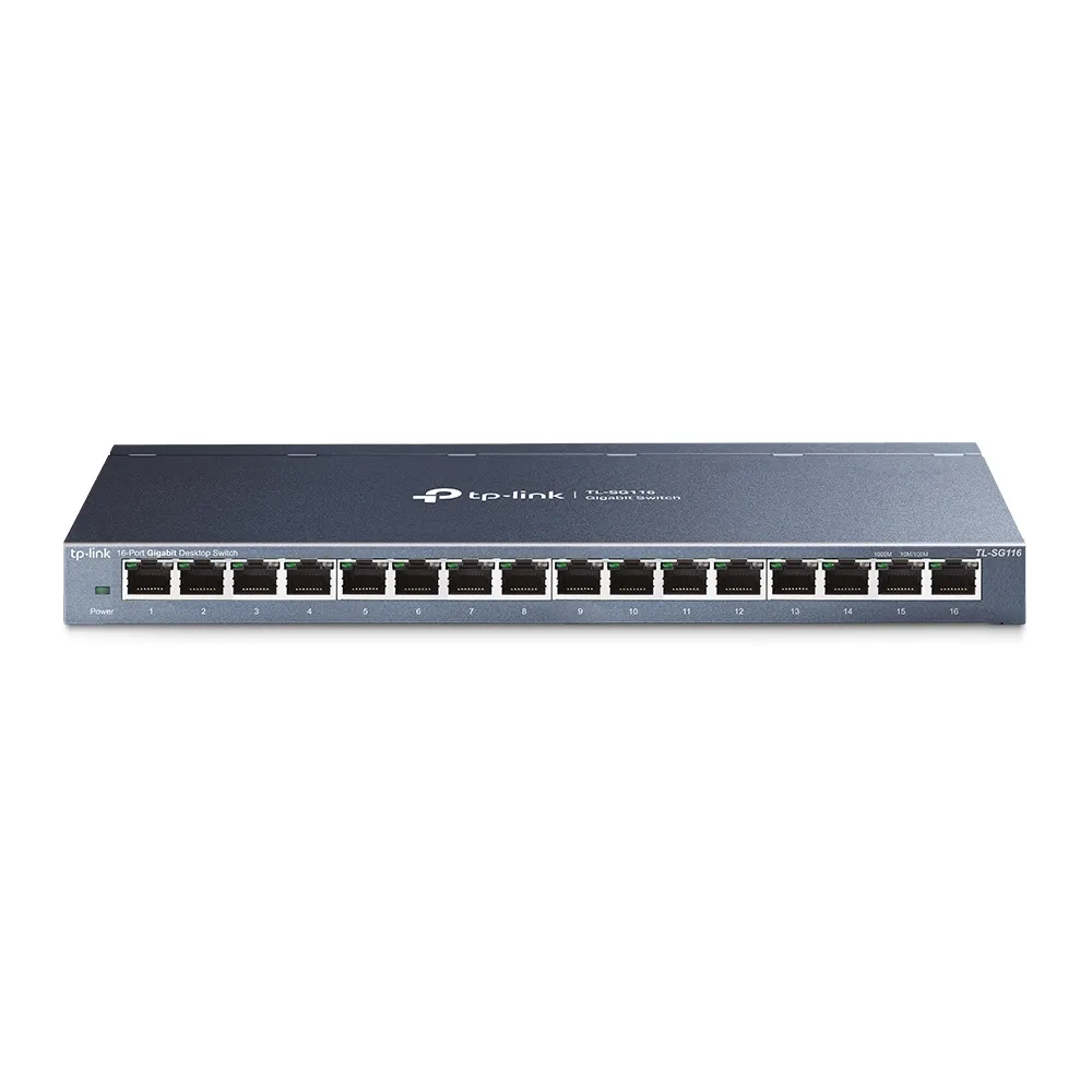 TP-Link 16-Port 10/100/1000Mbit/s Desktop Switch TP-Link 16-Port 10/100/1000Mbit/s Desktop Switch