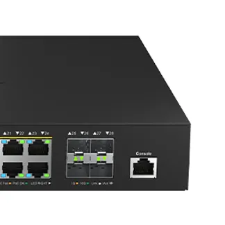 D-Link 28-Port PoE Multi-Gigabit Smart Managed Switch D-Link 28-Port PoE Multi-Gigabit Smart Managed Switch