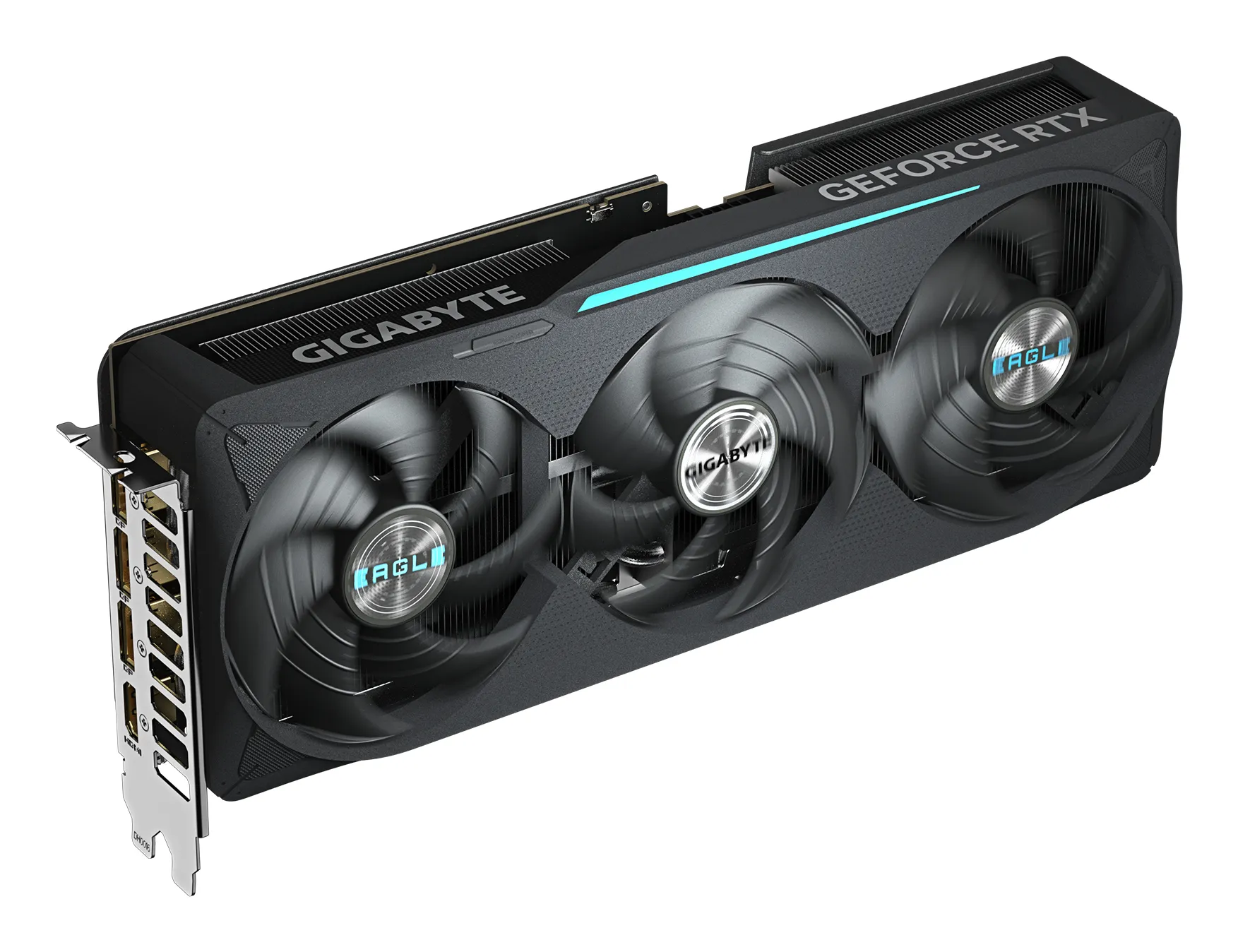 GIGABYTE GeForce RTX 5070 Ti EAGLE OC SFF 16G Grafikkarte - 16GB GDDR7, 256 Bit, PCI-E 5.0, 2542 MHz Core Clock, 3 x DP 2.1a, 1 x HDMI 2.1b, NVIDIA DLSS 4, GV-N507TEAGLE OC-16GD – Bild 5