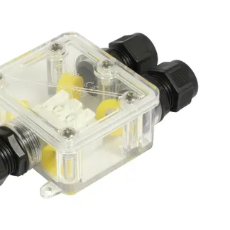 Synergy 21 – Wasserdichte Verbinder Box 3 Ports transparent Synergy 21 – Wasserdichte Verbinder Box 3 Ports transparent