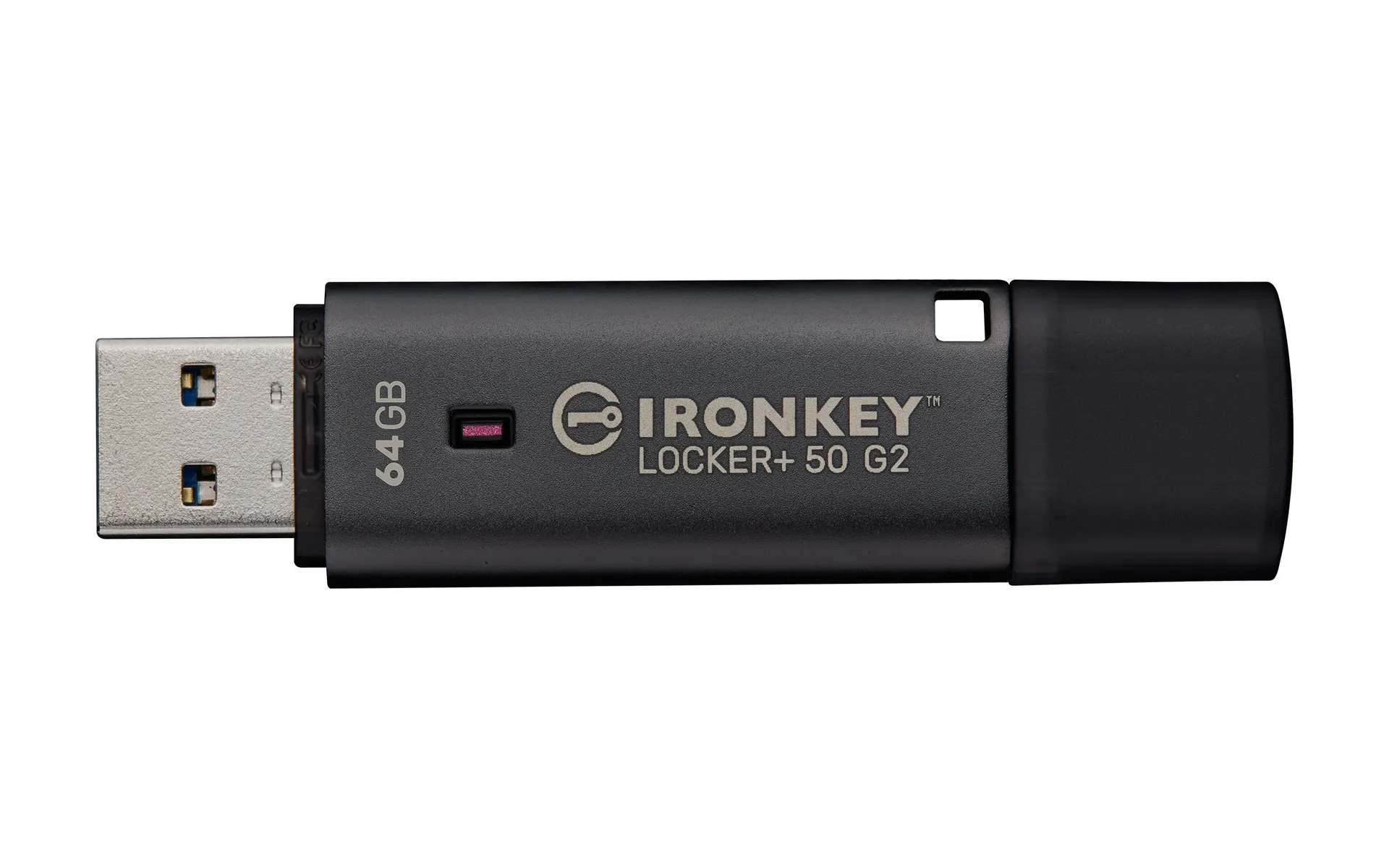 Kingston Technology IronKey 64GB Locker Plus 50 G2, FIPS 197, AES-256 – Bild 2