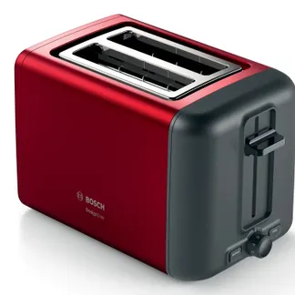 Bosch TAT3P424DE Toaster 2 Scheibe(n) 970 W Schwarz, Rot Bosch TAT3P424DE Toaster 2 Scheibe(n) 970 W Schwarz, Rot