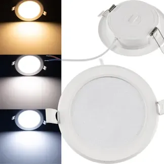 LED Licht-Panel “CKP-08 CCT” 230V, 8W, 3000/4000/6200K, Ø 118mm LED Licht-Panel “CKP-08 CCT” 230V, 8W, 3000/4000/6200K, Ø 118mm