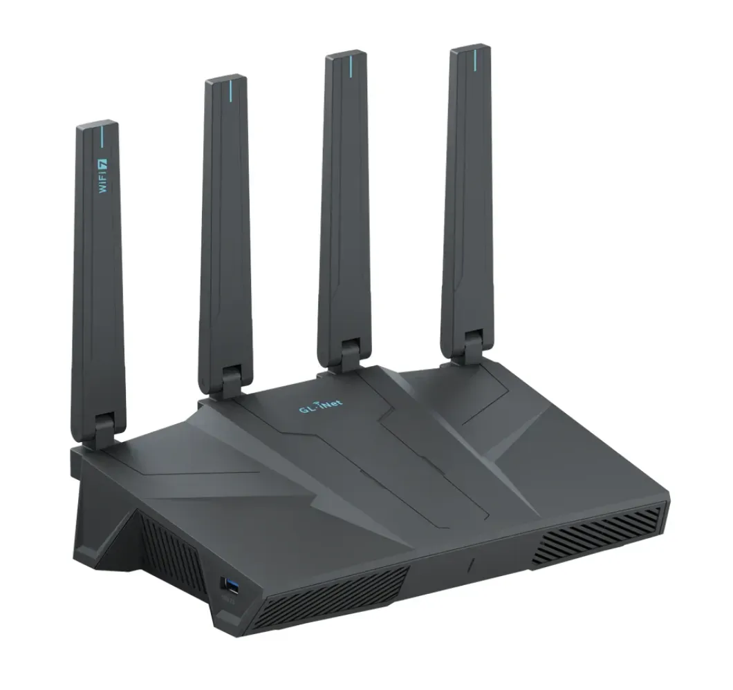 GL.iNet Wireless Router WIFI6 • AX6000 • 4×4 • 2.5GbE • High-GL.iNet Wireless Router WIFI7 • AX6500 • 4×4 • Home Router „OpenWRT“ • GL-BE6500 / Flint 3e GL.iNet Wireless Router WIFI6 • AX6000 • 4×4 • 2.5GbE • High-GL.iNet Wireless Router WIFI7 • AX6500 • 4×4 • Home Router „OpenWRT“ • GL-BE6500 / Flint 3e