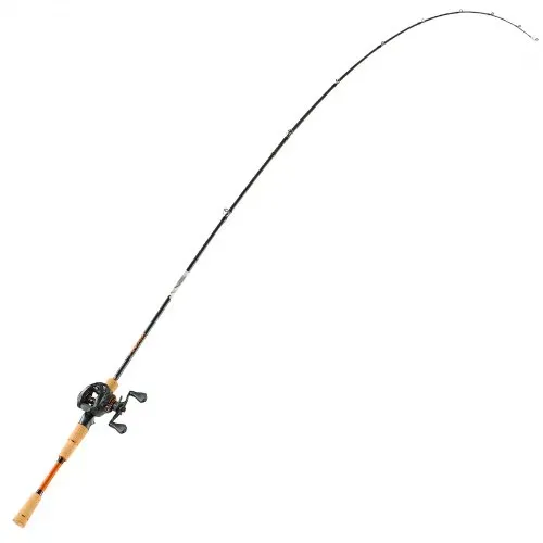 VEVOR Angelrute und Angelrolle (Baitcasting) im Set, 2,13 m Rute aus Kohlefaser (IM7), Bassangelruten-Set mit 7+1 Kugellagern & Übersetzung 7,0:1 & Korkgriff, rechtshändiges Angelset – Bild 9