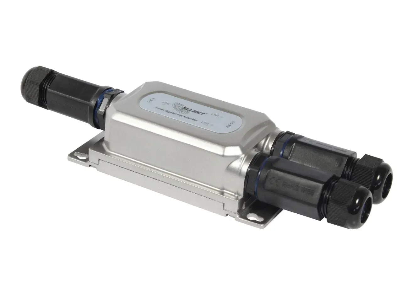 ALLNET PoE Extender Repeater Outdoor IP67 IEEE802.3BT IN - AT Out, ALL-PR2013Ov2-30W – Bild 3