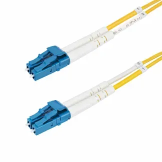 StarTech.com 1 Meter LWL Patchkabel LC LC (UPC) Singlemode OS2 Duplex, 9/125µm, 100Gbit, Biegeunempfindlich, Geringe Einfügedämpfung, LSZH Glasfaserkabel StarTech.com 1 Meter LWL Patchkabel LC LC (UPC) Singlemode OS2 Duplex, 9/125µm, 100Gbit, Biegeunempfindlich, Geringe Einfügedämpfung, LSZH Glasfaserkabel