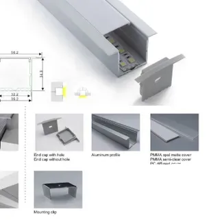 Synergy 21 LED U-Profil 200cm, ALU017-R Synergy 21 LED U-Profil 200cm, ALU017-R