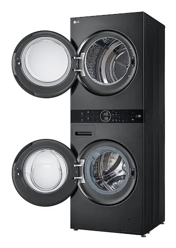 LG WT1210BBF Wäschetrockner Freistehend Frontlader 12 kg Schwarz – Bild 3