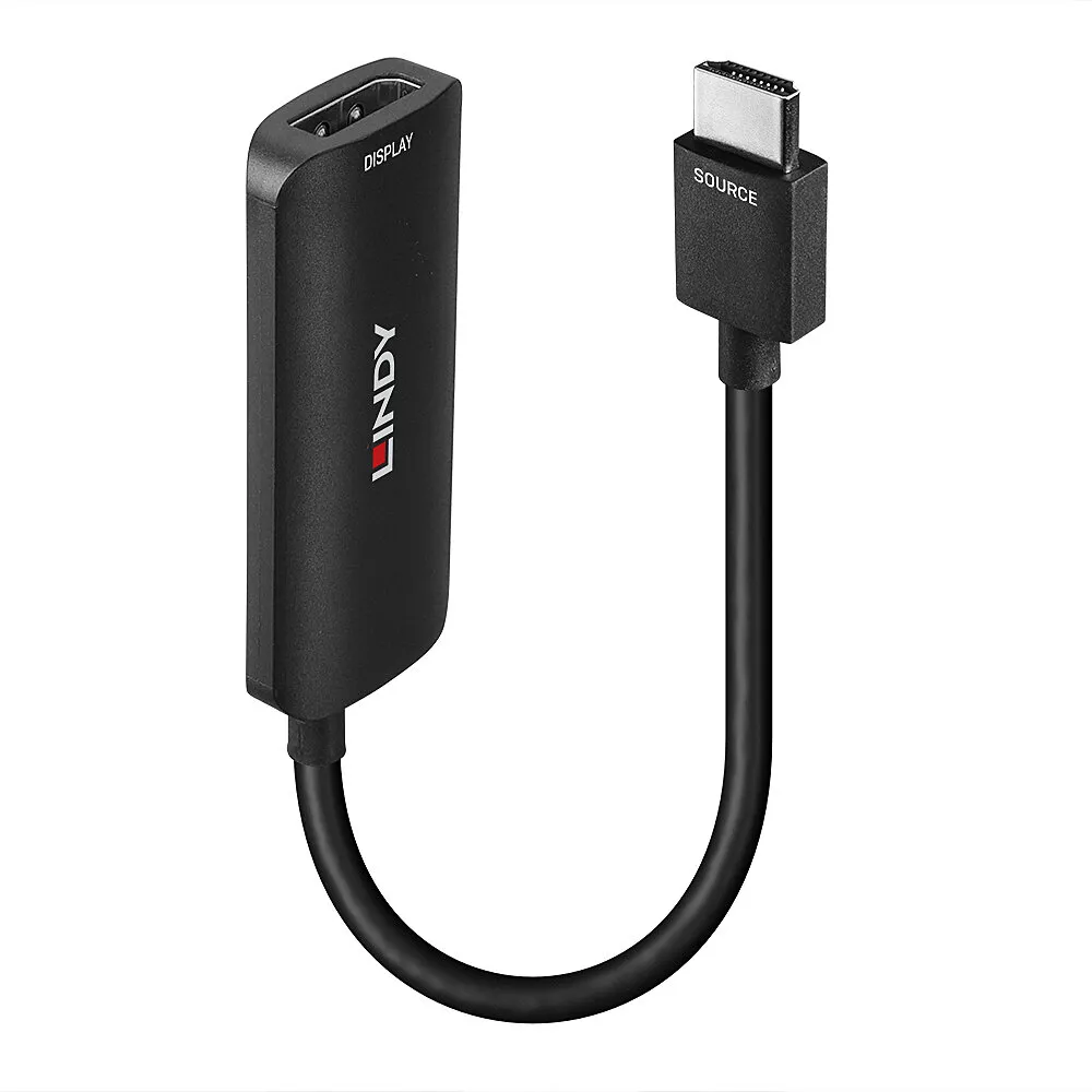 Lindy 38327 Videokabel-Adapter 157 m HDMI Typ A (Standard) DisplayPort Schwarz Lindy 38327 Videokabel-Adapter 157 m HDMI Typ A (Standard) DisplayPort Schwarz