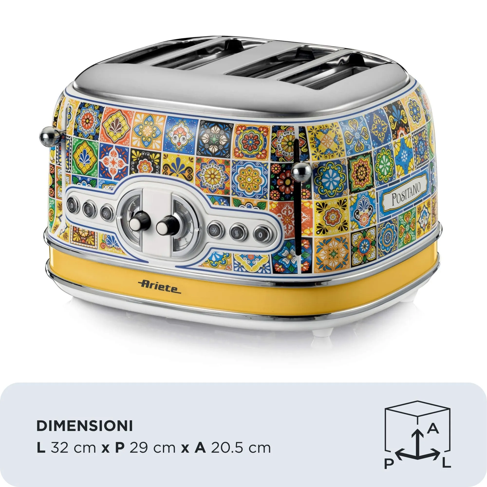 Ariete 0156/0P 6 4 Scheibe(n) 1630 W Blau, Gelb – Bild 2