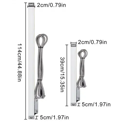 VEVOR Linearmaßstab 3,7 kg Linearwaage Set 250 mm*1000 mm Lineare Skala 3 m Lineare Elektronische Waage Elektronische Waage – Bild 7