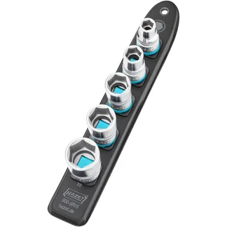 SmartRail 1/2″ Steckschlüsseleinsatz-Satz Sechskant, 5-teilig SmartRail 1/2″ Steckschlüsseleinsatz-Satz Sechskant, 5-teilig