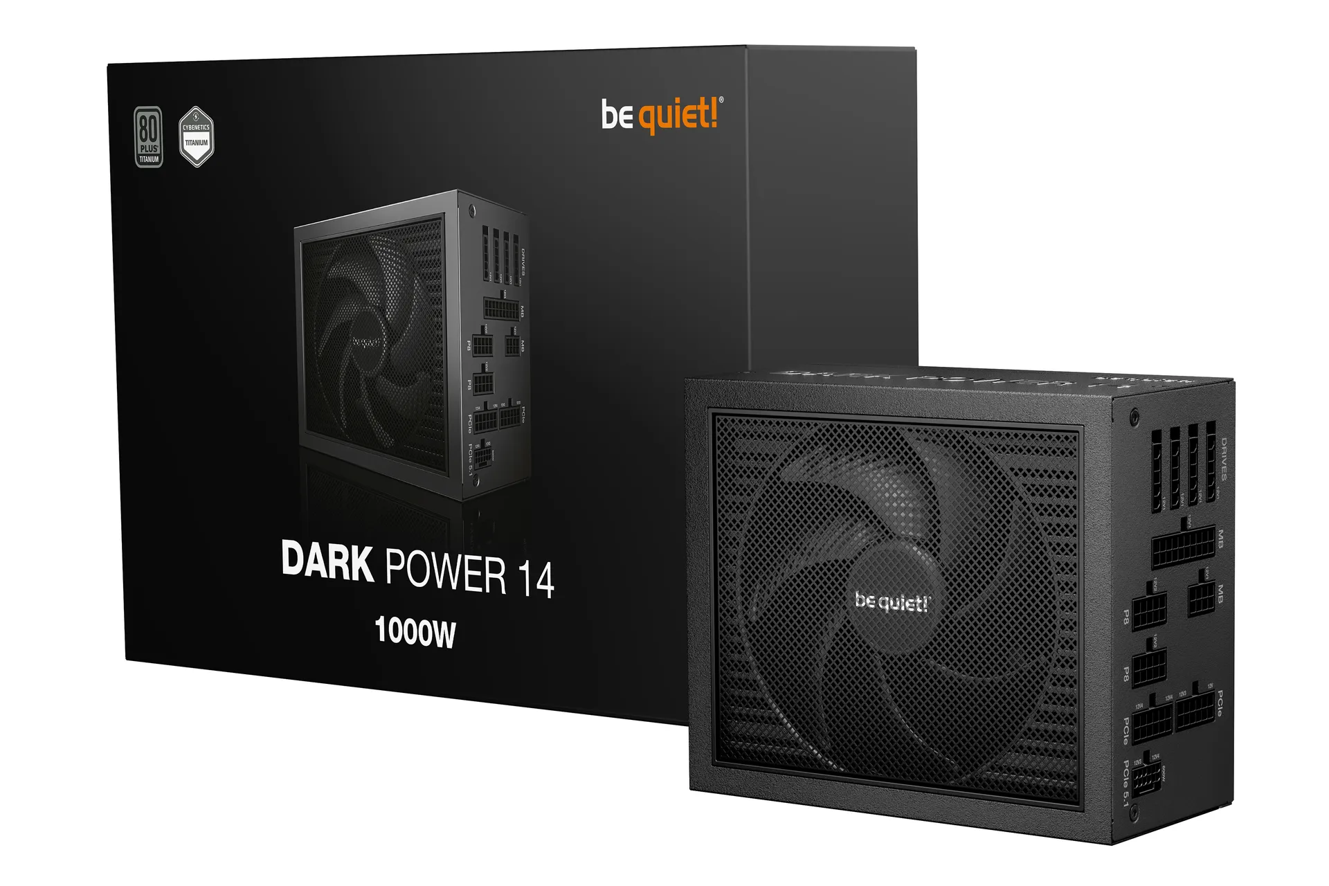be quiet! Dark Power 14 1000 W - 80 Plus Titanium Netzteil 20+4 pin ATX ATX Schwarz – Bild 5