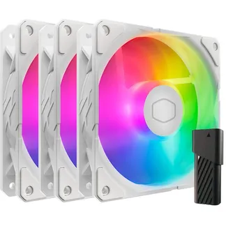 SickleFlow Edge 120 ARGB White Edition Fan Kit, Gehäuselüfter SickleFlow Edge 120 ARGB White Edition Fan Kit, Gehäuselüfter