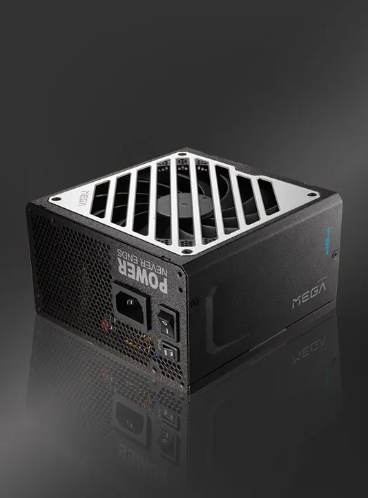 FSP MEGA GM 1200W Netzteil ATX ATX3.1 Schwarz – Bild 2