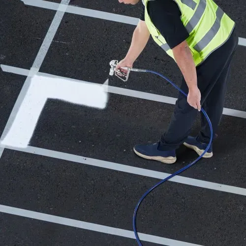 VEVOR 15,2 m Airless-Farbspritzschlauch, 1/4 Zoll Airless-Farbspritzschlauch, 4350 PSI flexibler Airless-Spritzschlauch, mehrschichtiger verstärkter Stahldrahtgeflechtschlauch für Farbspritzgerät – Bild 7