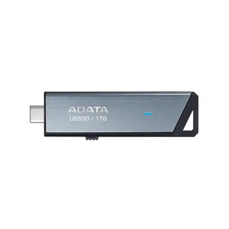ADATA UE800 USB-Stick 1 TB USB Typ-C 3.2 Gen 2 (3.1 Gen 2) Silber ADATA UE800 USB-Stick 1 TB USB Typ-C 3.2 Gen 2 (3.1 Gen 2) Silber