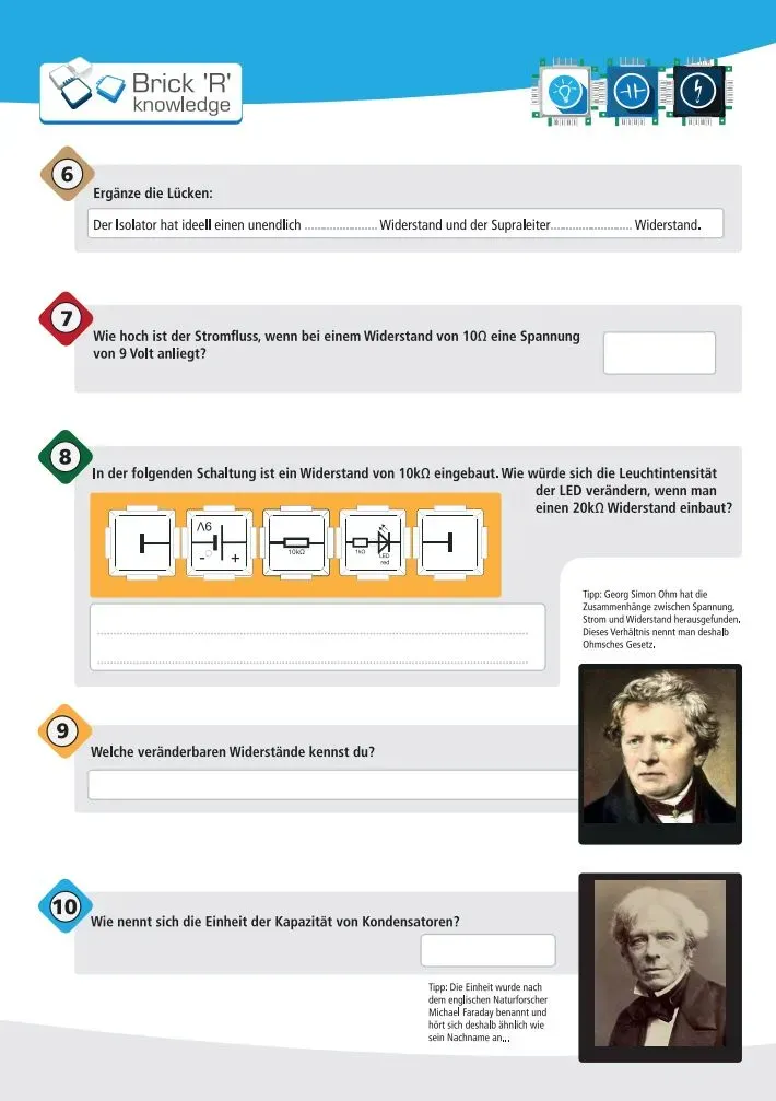 ALLNET Brick'R'knowledge Übungsheft Aufgabenteil Basics 10er Pack – Bild 3