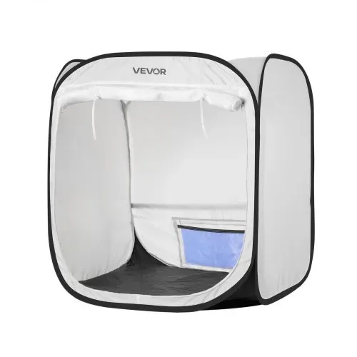 VEVOR tragbares Lackierkabinenzelt (72x72,5x5 cm Arbeitsbereich) Pop-Up-Sprühfarbenzelt für Sprühmalerei, wasserfeste Farbkabine für kleine Modelle Skulpturen Vasen Bilderrahmen Pop-Up-Design – Bild 10