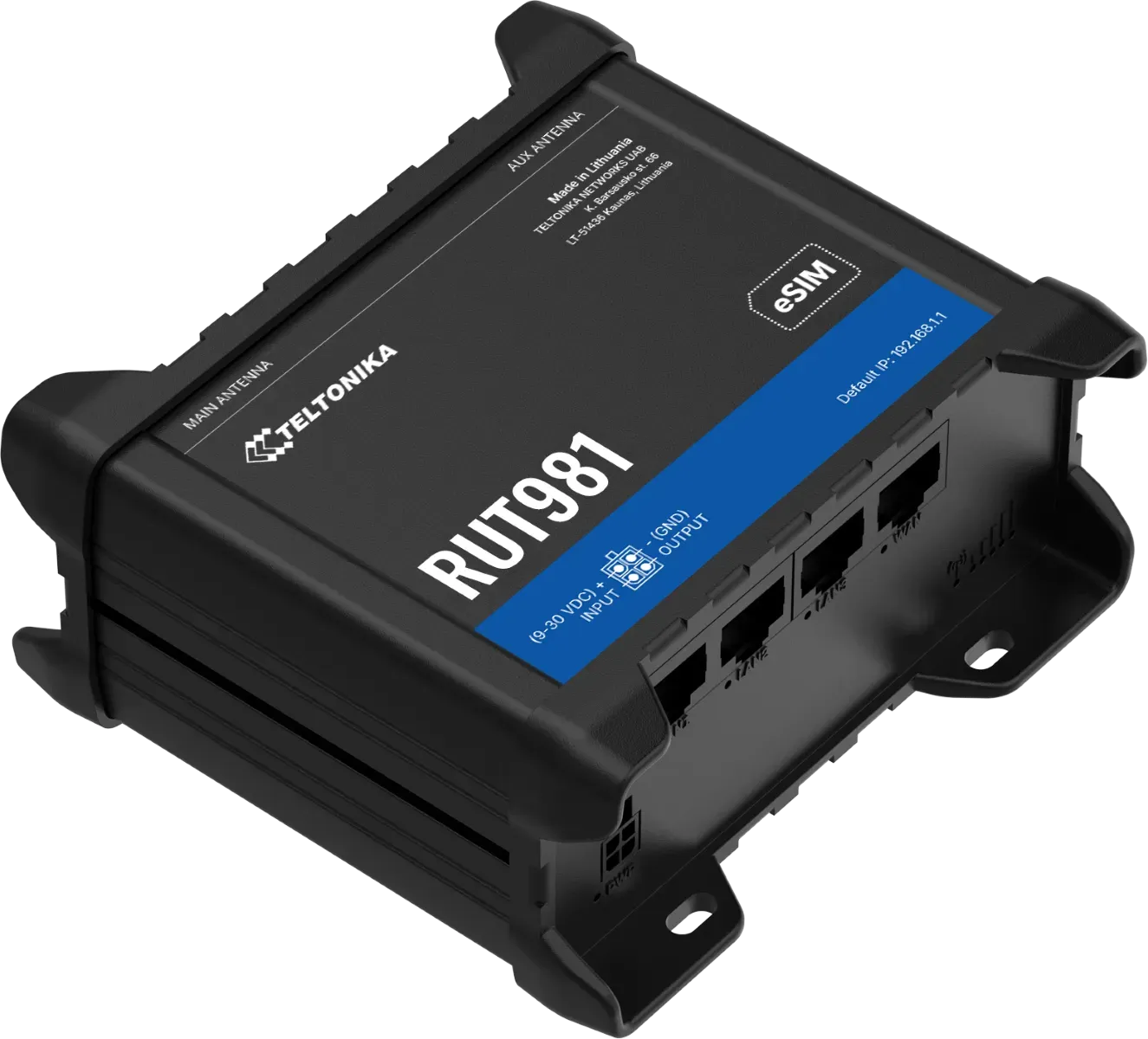 Teltonika · Router · RUT981 · GLOBAL 4G Router – Bild 3