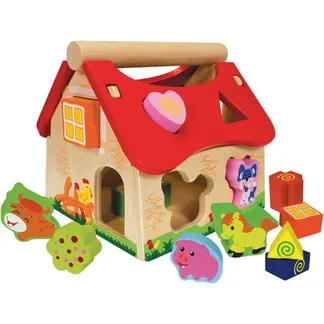 Steckhaus, Geschicklichkeitsspiel Steckhaus, Geschicklichkeitsspiel