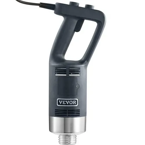VEVOR Pürriermixer Elektrische Stabmixer 750 W, Hochleistungs-Pürierstab Einstellbare Drehzahlen, Edelstahl Mehrzweck Stabmixer 755 mm Abnehmbarer Rührstab, inkl. Wandhaken & Ersatzklingenkopf – Bild 9