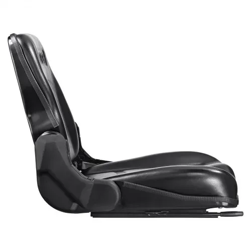 VEVOR Universal Traktorsitz aus PVC-Kunstleder und Polyurethanschaum Traktor Schleppersitz mit verstellbarer Rückenlehne und Mikro-Sicherheitsschalter Treckersitz Fahrersitz 160–340mm Schlitz – Bild 10