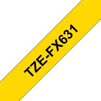 Brother TZE-FX631 Etiketten erstellendes Band TZ Brother TZE-FX631 Etiketten erstellendes Band TZ