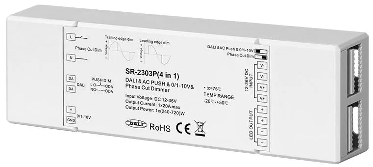 Synergy 21 LED Serie EOS 07 DALI Controller PWM Dimmer 1 Kanal Synergy 21 LED Serie EOS 07 DALI Controller PWM Dimmer 1 Kanal