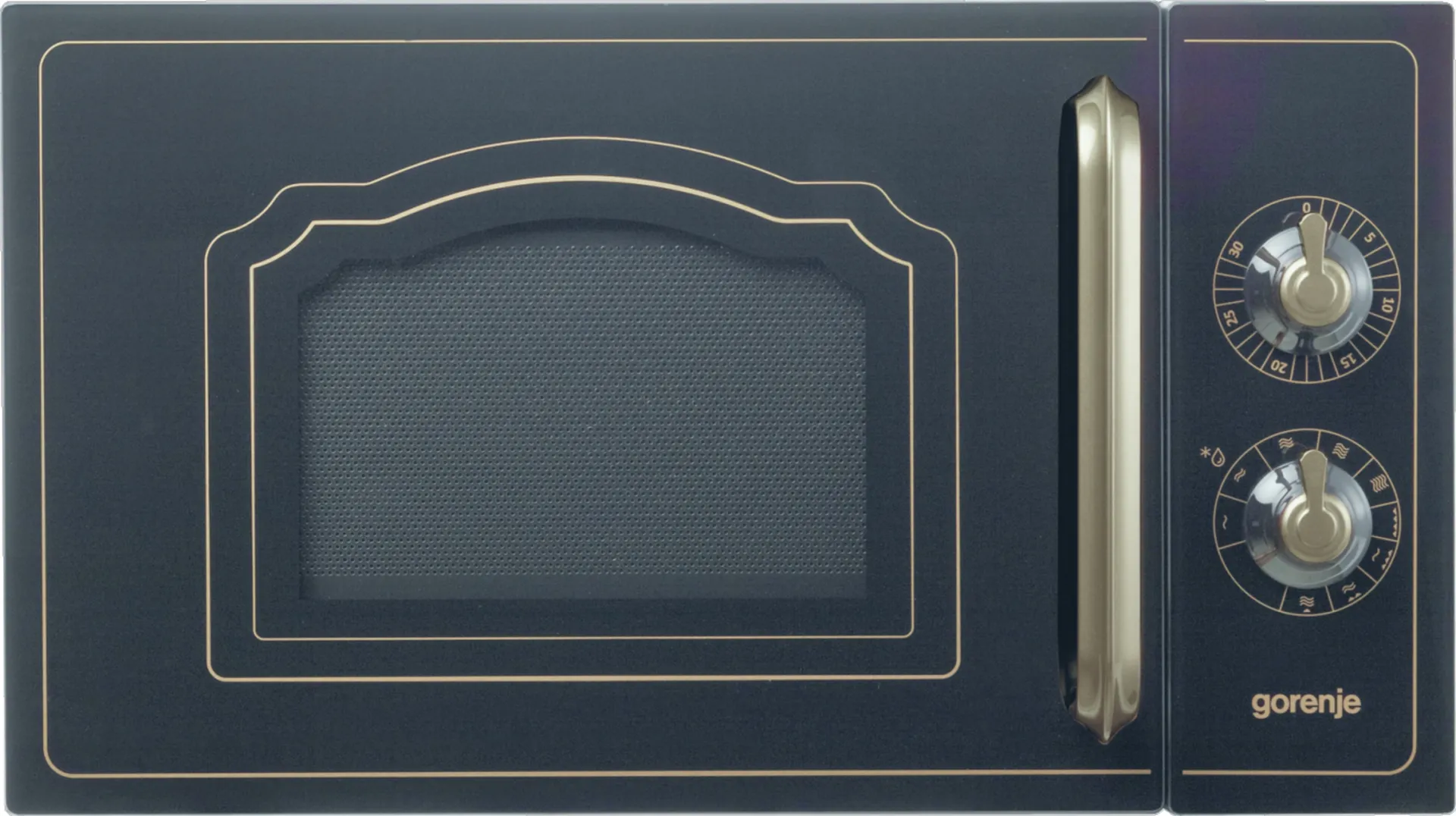 Gorenje Mikrowelle mit Grill MO4250CLB RAL9005 MAT – Bild 6